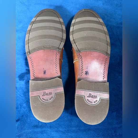 Vintage GH Bass & Co Penny Leather Loafer Shoes Brown Womens 7.5B made in USA - Picture 12 of 12